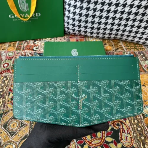 Goyard Saint-Cap Vert Chevron Elegant City Zip - Image 2