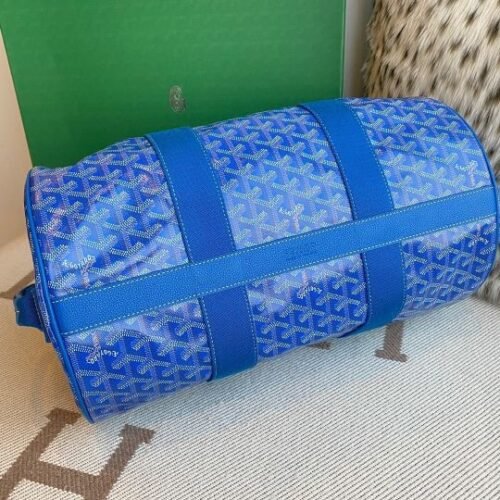 Goyard Monte Carlo Heritage Trunk Inspired Goyardine Canvas Clutch - Image 4