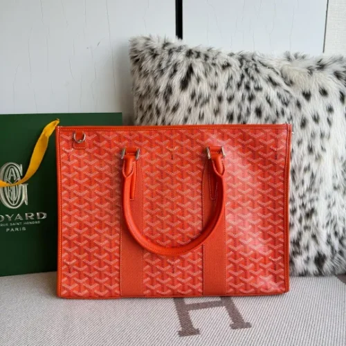 Goyard Monte Carlo Riviera Heritage Goyardine Canvas Clutch - Image 2