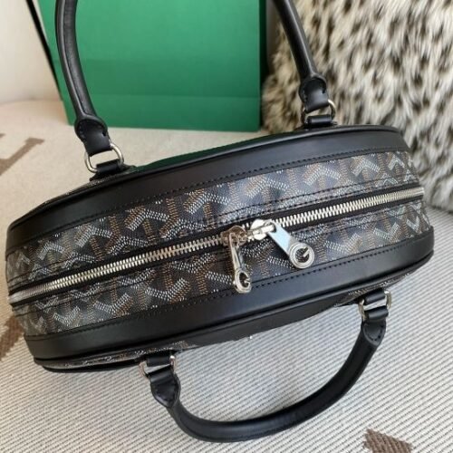 Goyard Vintage Heritage Bowling Travel Bag - Image 5