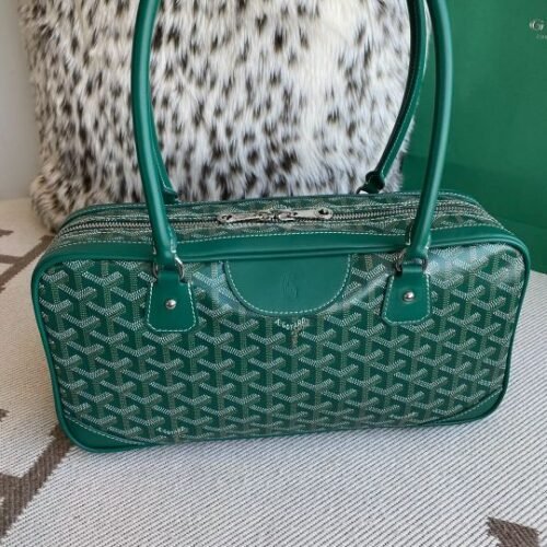 Goyardine Canvas Bonbonniere Baguette Bag - Image 5