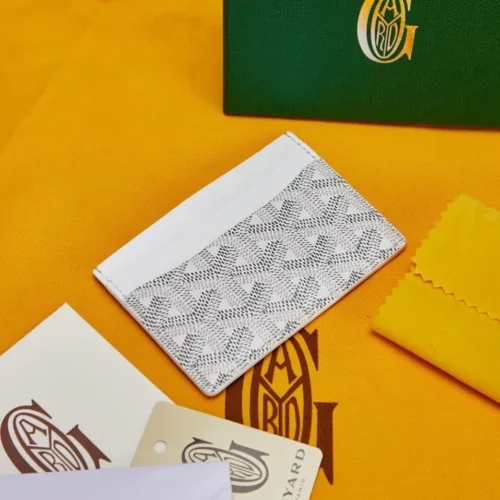 Goyard Saint-Cap Vert Chevron Signature Compact - Image 4