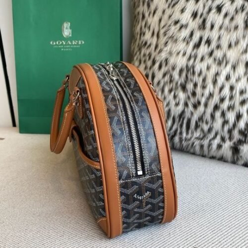 Goyard Vintage Heritage Bowling Top Handle Bag - Image 3