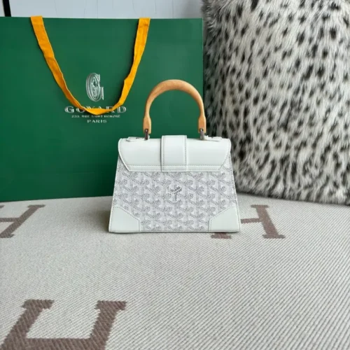 Goyard Cap-Vert Timeless Chevron Crossbody - Image 2