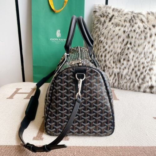 Goyard Monte Carlo Riviera Heritage Goyardine Canvas Clutch - Image 5