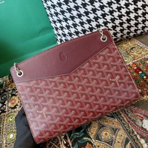 Goyard Rouette Elegance Goyardine Chain Shoulder Bag - Image 2