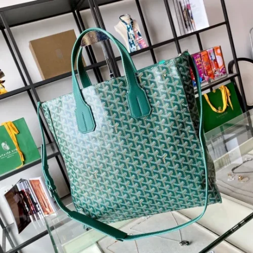 Gucci GG Emblem Canvas Tote Bag - Image 5