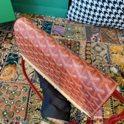 Goyard Monte Carlo Goyardine Canvas Crossbody Clutch - Image 4