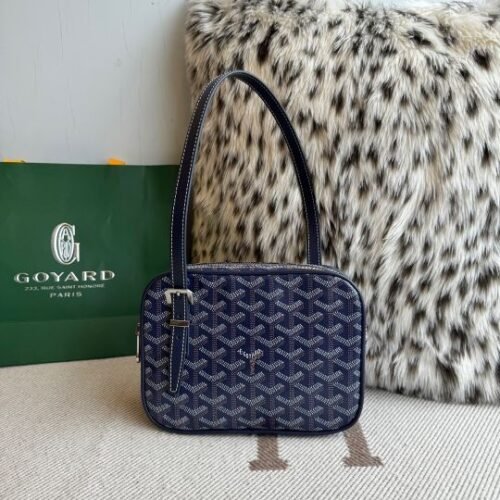 Goyardine Canvas Bonbonniere Baguette Bag - Image 1
