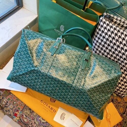 Goyard Monte Carlo Heritage Goyardine Canvas Strap Clutch - Image 2