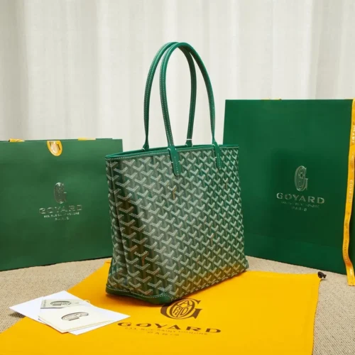 Goyard Zip Canvas Shopping Tote - Image 2