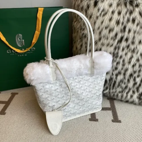 Goyard Belvedere PM Refined Chevron Canvas Messenger - Image 2