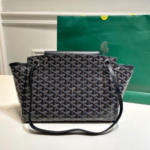 Goyard Monte Carlo Heritage Goyardine Canvas Evening Clutch - Image 3