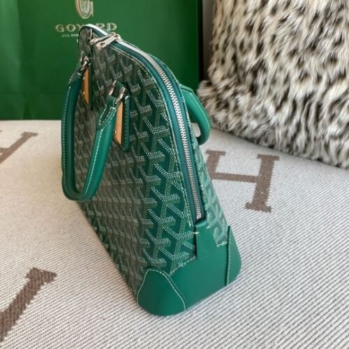Goyard Belvedere PM Chevron Goyardine Canvas Classic Messenger Bag - Image 4
