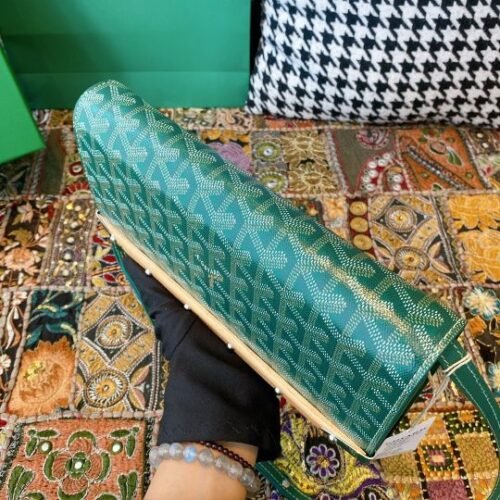 Goyard Artois PM Goyardine Canvas Structured Zip Tote Bag - Image 3