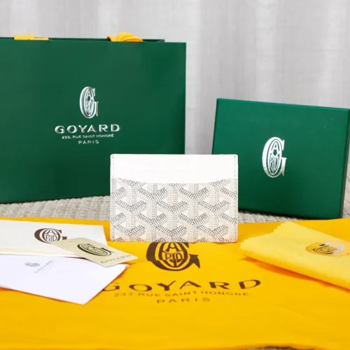Goyard Saint-Cap Vert Chevron Signature Compact - Image 1