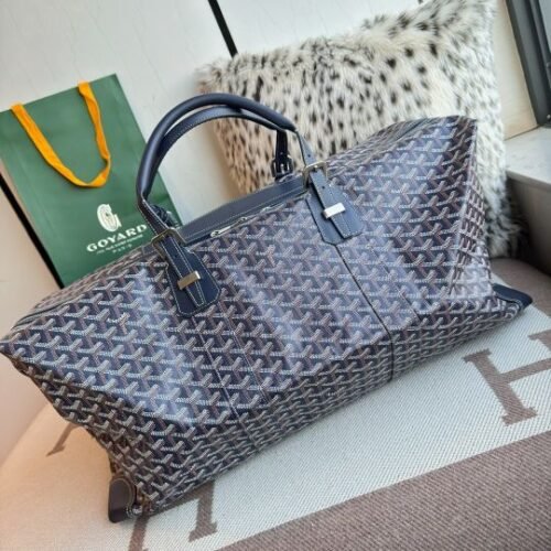 Goyard Monte Carlo Heritage Goyardine Canvas Crossbody Clutch - Image 3