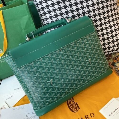 Goyard Monte Carlo Riviera Signature Goyardine Canvas Crossbody Clutch - Image 2