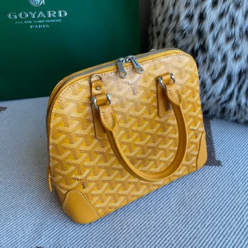 Goyard Saigon Souple Mini Icon Canvas Handbag - Image 5