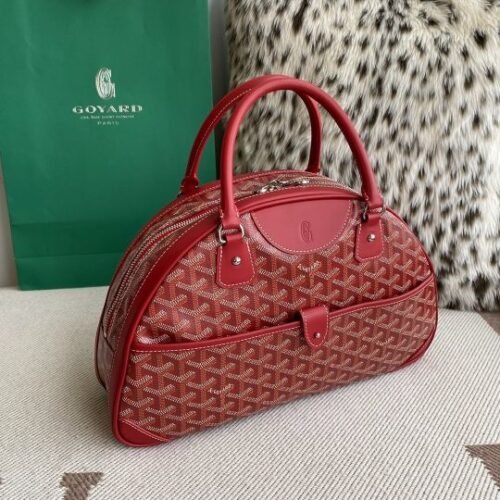 Goyard Vintage Grand Bowling Top Handle Bag - Image 3