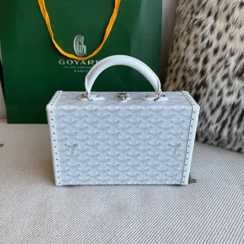 Goyardine Canvas Vendôme Mini Structured Handbag - Image 1