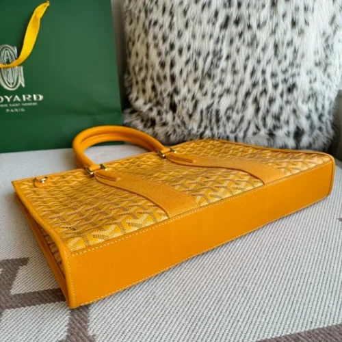 Goyard Monte Carlo Riviera Signature Goyardine Canvas Clutch - Image 4