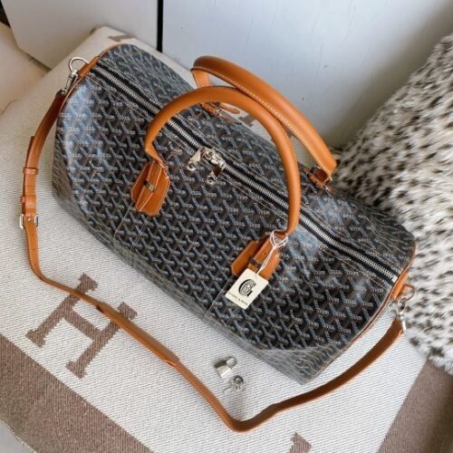 Goyard Monte Carlo Bois Heritage Goyardine Canvas Clutch - Image 2