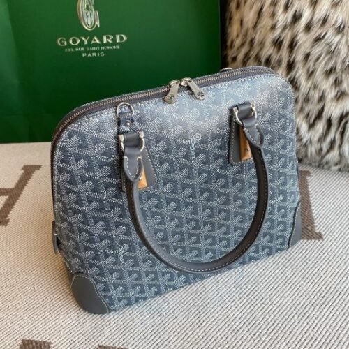Goyard Belvedere PM Chevron Goyardine Canvas Classic Messenger Bag - Image 5