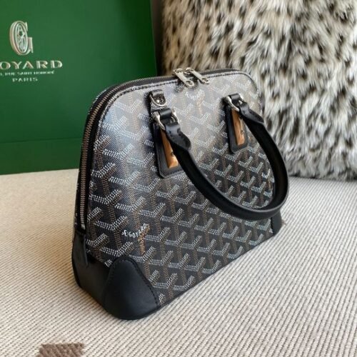 Goyard Anjou Mini Goyardine Canvas Reversible Classic Tote Bag - Image 5
