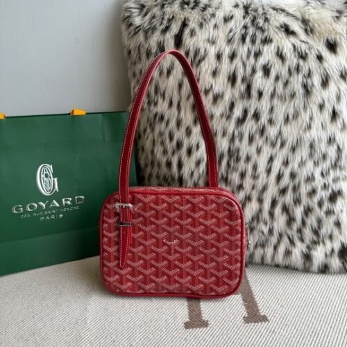 Goyardine Canvas Vintage Baguette Shoulder Bag - Image 1
