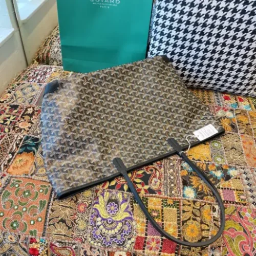 Goyard Alpin Mini Backpack Navy Goyardine - Image 3