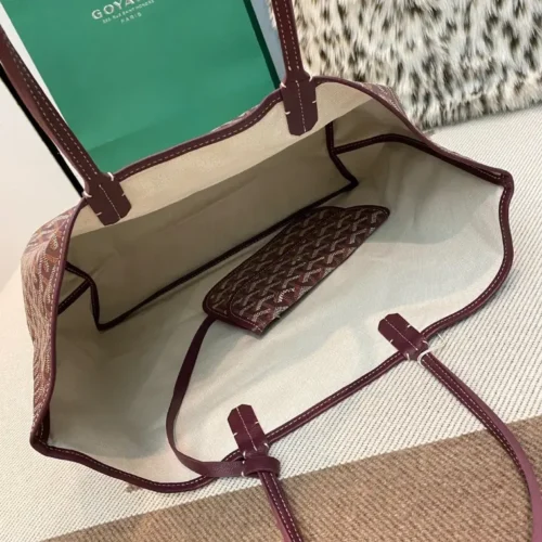 Goyard Belvedere PM Goyardine Canvas Messenger Bag - Image 4