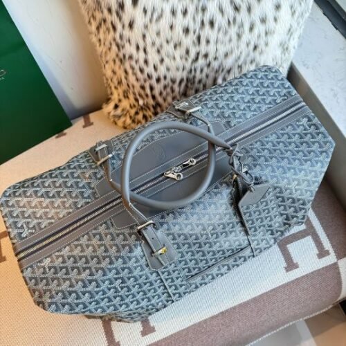 Goyard Monte Carlo Riviera Heritage Goyardine Canvas Crossbody Clutch - Image 3