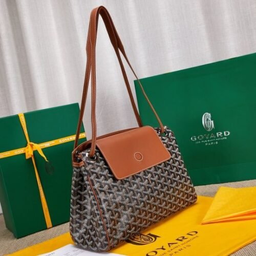 Goyard Monte Carlo Riviera Goyardine Canvas Clutch Bag - Image 2