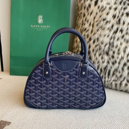 Goyard Vintage Bowling Signature Handbag - Image 2