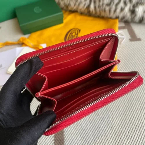 Goyard Saint-Cap Vert Chevron Heritage Zip - Image 4