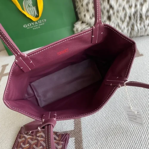Goyard Iconic Canvas Crossbody Messenger - Image 4
