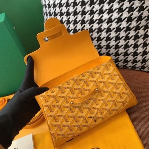Gucci GG Emblem Mini Top Handle Bag - Image 4