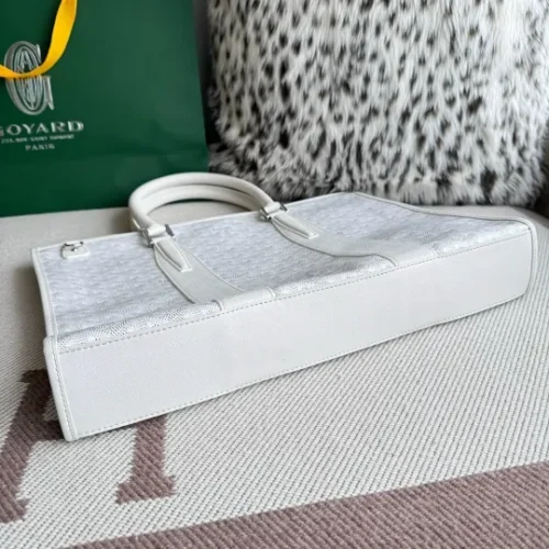 Goyard Monte Carlo Riviera Signature Goyardine Canvas Clutch - Image 4