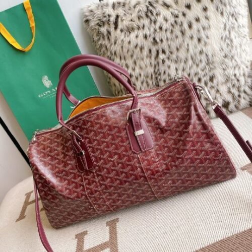 Goyard Monte Carlo Riviera Heritage Goyardine Canvas Crossbody Clutch - Image 5