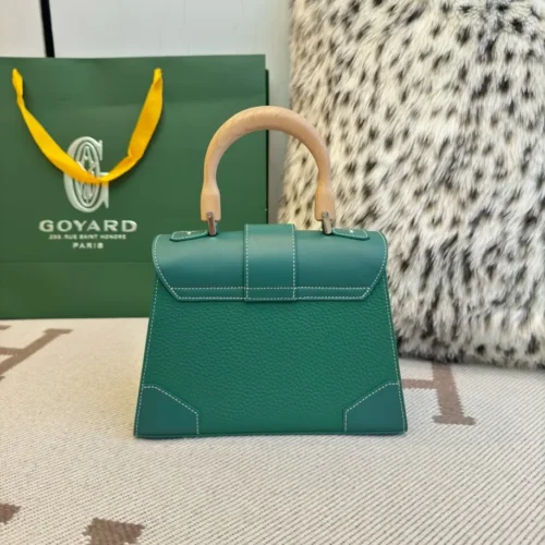 Goyard Saint-Cap Vert Classic Chevron Crossbody - Image 4