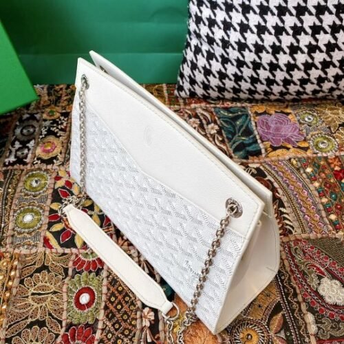 Goyard Rouette Heritage Goyardine Chain Shoulder Bag - Image 3