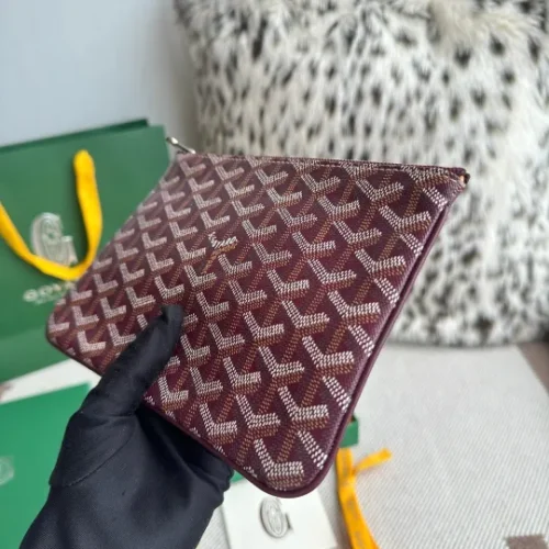 Goyardine Canvas Sénat PM Everyday Zip Pouch - Image 2