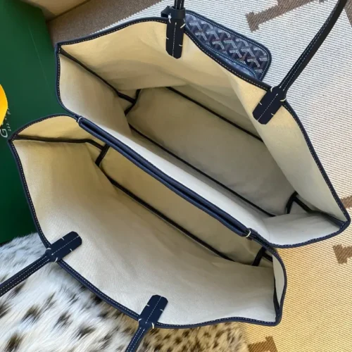 Goyard Belvedere PM Premium Chevron Canvas Crossbody - Image 3