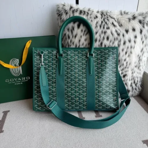 Goyard Monte Carlo Heritage Trunk Inspired Goyardine Canvas Clutch - Image 1