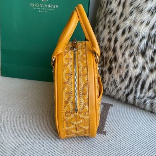 Goyard Vintage Bowling Heritage Top Handle Bag - Image 3