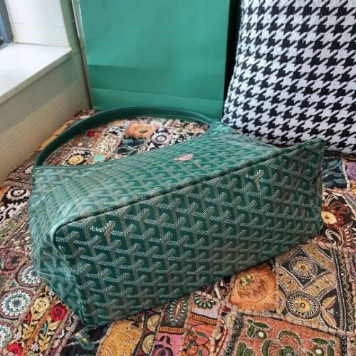 Goyard Monte Carlo Classic Trunk Detail Goyardine Canvas Clutch - Image 2